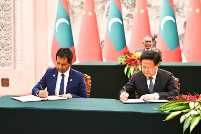 އެފްޓީއޭއާއެކު މޯލްޑިވިއަނަށް ޗައިނާގައި އެތެރޭގެ އުދުހުންތައް އޮަޕަރޭޓްކުރެވޭނެ: ސައީދު