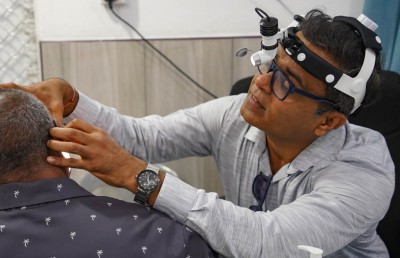 ޓްރީޓޮޕް ހޮސްޕިޓަލުން ދިއްދޫގައި ބޭއްވި ހެލްތު ކޭމްޕުގައި 336 މީހުންނަށް ހިދުމަތް ދީފި