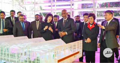 ރައީސް، ޗައިނާގެ ބައެއް ސެންޓަރުތަކަށް ޒިޔާރާތްކުރައްވާ މަސައްކަތްތައް ބައްލަވާލައްވައިފި