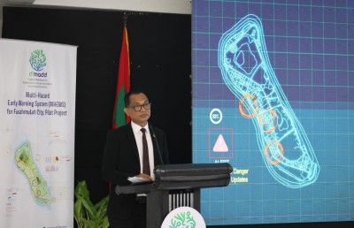 ކާރިސާތަކަށް ދުރާލާ ތައްޔާރުވުމަށް ފުވައްމުލަކުގައި އާލީ ވޯނިން ސިސްޓަމެއް ގާއިމްކުރަނީ