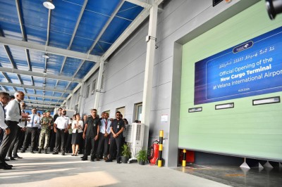 ވީއައިއޭގެ ކުރީގެ ކާގޯ ޓާމިނަލަށް ވުރެ ތިން ގުނަ ބޮޑު، އާ ޓާމިނަލް ހުޅުވައިފި