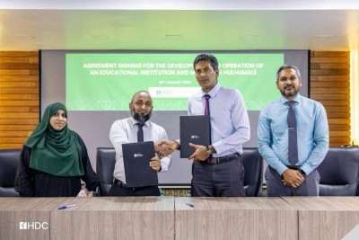 ހުޅުމާލެ ފޭސް އެކެއްގައި މިސްކިތާއެކު ސްކޫލެއް އިސްލާމީ ތައުލީމަށް ޚާއްސަކޮށް އަޅަނީ