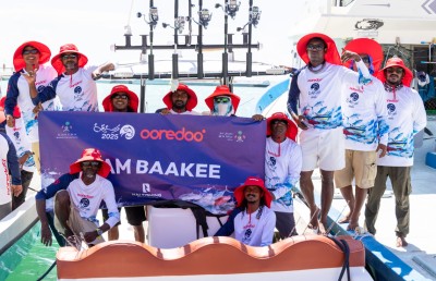 ހުރާގައި އޮތް އުރީދޫ މަސް ރޭހުގެ ޗެމްޕިއަން ޓީމަކީ "ބާކީ"