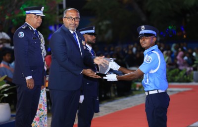 116 ފުލުހަކު އަސާސީ ތަމްރީން ކޯސް ފުރިހަމަކޮށްފި