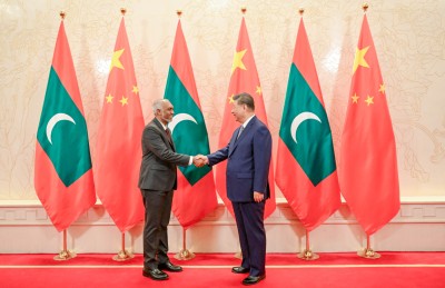 ޗައިނާ ދަތުރުފުޅަށް ފަހު ރައީސް މާލެ ވަޑައިގެންފި