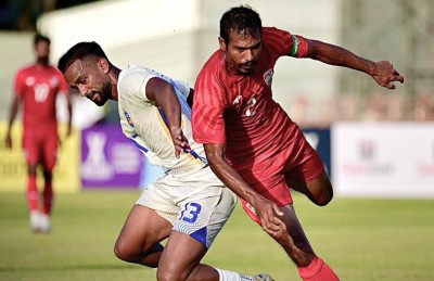 މިފަހަރު ލަންކާ އަށް ފުރުސަތު ނުދީ ރާއްޖޭން ތިން ލަނޑުގެ މޮޅެއް