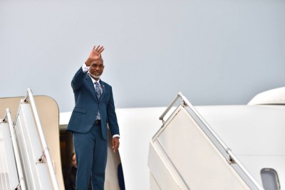 އިންވެސްޓްމަންޓު ފޯރަމާއި، ގަވަމަންޓް ސަމިޓަށް ރައީސް ދުބާއީއަށް ފުރައިވަޑައިގެންފި