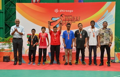 ދިރާގު މޯލްޑިވްސް އޯޕަން ބެޑްމިންޓަން މުބާރާތުގެ އޯޕަން ޗެމްޕިއަންކަން ނިބާލް އާއި ނަބީހާ އަށް