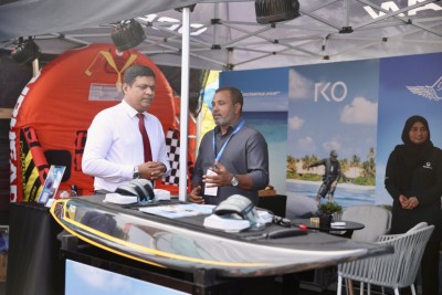 އަގުހުރި އިނާމުތައް ހޯދުމުގެ ފުރުސަތާއެކު، މޯލްޑިވްސް މެރިން އެކްސްޕޯ ފަށައިފި