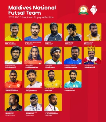 ފުޓްބޯޅައިން ވިދާލި ޝަންމު، ފާއްޓޭ، ރާހިލް އަދި ޒިމާމް ވެސް ގައުމީ ފުޓްސަލް ޓީމަށް