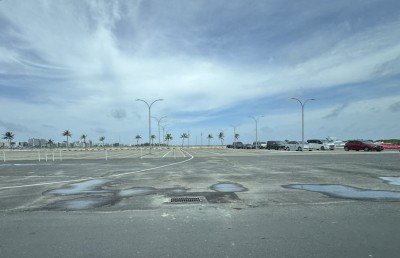 އާ ޓާމިނަލް ކުރިމަތީގެ ޕާކިން ޒޯނުން ބައެއް ވަގުތީ ގޮތުން ހުޅުވާލައިފި