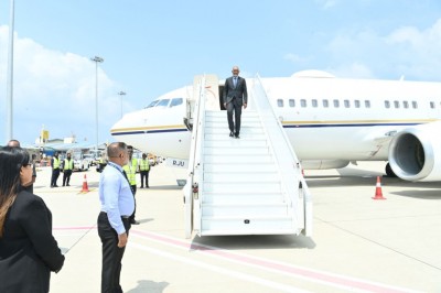 ޔޫއޭއީ ދަތުރުފުޅަށް ފަހު، ރައީސް މާލެ ވަޑައިގެންފި