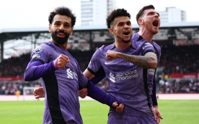 ބްރެންޓްފަޑް ބަލިކޮށް، ލިވަޕޫލުން އެއްވަނައިގައި ދެ ޕޮއިންޓުގެ ލީޑެއް