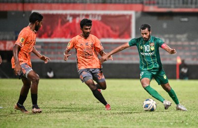 ފުޓްބޯޅައިގެ ރަސްމީ ފެށުމުގެ ފުރަތަމަ ތަށި ވެސް މާޒިޔާ އަށް!