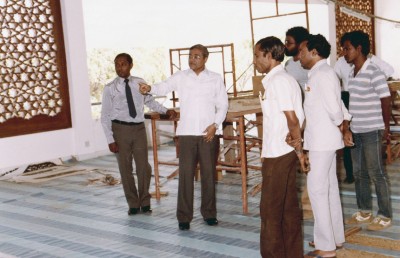 އިސްލާމީ މަރުކަޒުގެ އާކިޓެކްޓުގެ ހިތުގައި އަދިވެސް ޖަހަނީ އެ މަސައްކަތުގެ ވިންދު