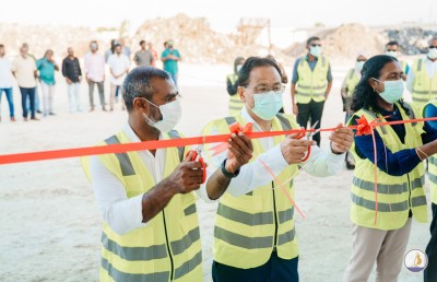 ކުޅުދުއްފުށީގައި މެޓީރިއަލް ރިކަވަރީ ފެސިލިޓީއެއް ހުޅުވައިފި