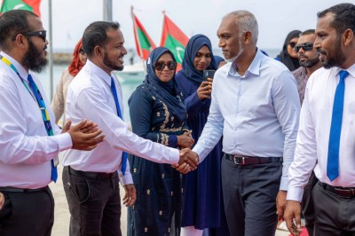 ރާއްޖޭގެ އުތުރަށް ކުރެއްވި ދަތުރުފުޅު ނިންމާލެއްވުމަށްފަހު ރައީސް މާލެއަށް