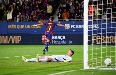 ޓްރޭނިން ދަނޑުގައި ބާސެލޯނާ އިން ތިން ޕޮއިންޓް ހޯދައިފި