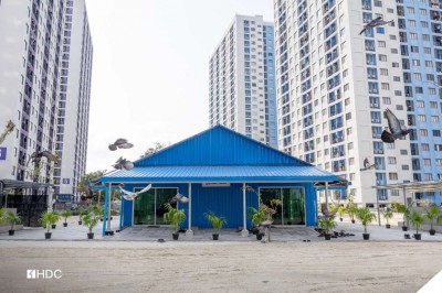 ހުޅުމާލެ ފޭސް ދޭއްގައި ވަގުތީ މިސްކިތެއް ހުޅުވައިފި