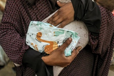 ޣައްޒާގައި ތުއްތު ކުދިންގެ ނެޕީ ބޭނުންކުރަނީ އެއްފަހަރު ބޭނުންކޮށްފައި ހިއްކައިގެން