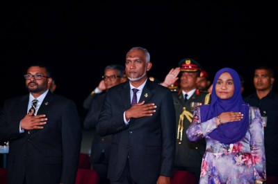 ޑްރޯންތައް އަސްކަރިއްޔާއަށް ގެނައި ހިލޭ، އިތުރަށް ވަރުގަދަކުރާނަން: ރައީސް