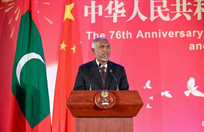 ރާއްޖެ ފަދަ ކުދި ގައުމުތަކުގެ ހައްގުގައި ޗައިނާގެ ދައުރަށް ރައީސްގެ ތައުރީފު