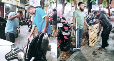 19 ދުވަސްތެރޭ މާލޭ މަގުމަތިން 345.15 ޓަނުގެ ކުނި ނަގައިފި