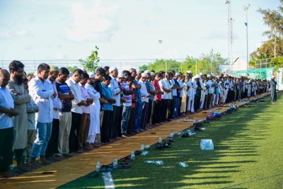 އީދު ނަމާދުގެ ޖަމާއަތް ދެން ފަށާނީ ހަތެއް ޖަހާއިރު