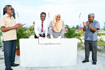 ފަރުކޮޅުފުށީގައި އަޅާ ބުޅާ ފެސިލިޓީގެ ބިންގާ އަޅައިފި