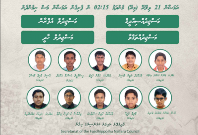 ނައިފަރު ތަފާތު، މި ފަހަރު ވެސް އިމާމުވެ ދަމު ނަމާދު ކުރަނީ ކުޑަކުދިން