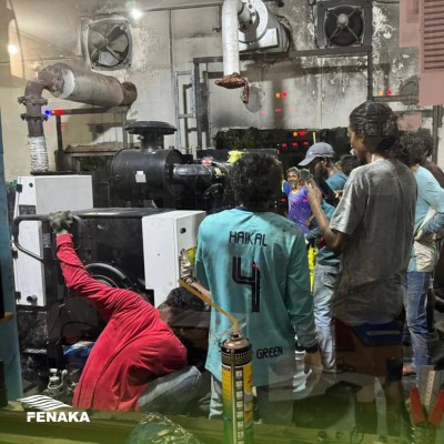 ހަފުތާއެއް ފަހުން ވައިކަރަދޫގެ ކަރަންޓު މައްސަލަ ހައްލުކޮށްފި