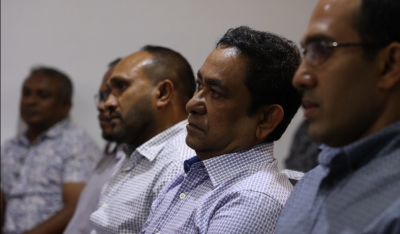 ސަރުކާރުން އުޅެނީ ދުބާއީ ވޯލްޑަށް ތިލަފުށީ ޕޯޓު ދޭން، މިއީ ބޮޑު ޖަރީމާއެއް: ޔާމީން