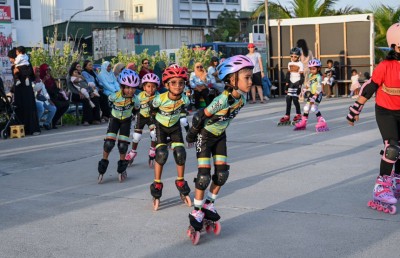 ސްކޭޓް އެރީނާ އެކު ޒުވާނުން ކުރިއަރަން ގިނަ ފުރުސަތުތަކެއް ފަހިވާނެ: ރައީސް