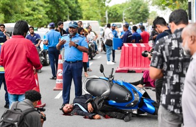 "ދުންޖަހާފައި" ދުއްވުން ހުއްޓުވަން ބޮޑު ޖޫރިމަނާއެކު ވެހިކަލް ވެސް ނަގަންވީ!