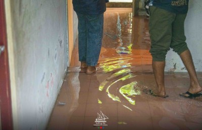 ތިނަދޫގައި ފެންބޮޑުވެ ބައެއް ގޭގެއަށް ފެން ވަދެ ގެއްލުން ވެއްޖެ