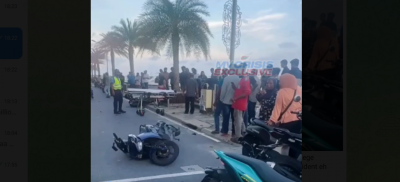 ބޮޑުތަކުރުފާނު މަގުގައި ދެ ސައިކަލު ޖެހި، އެކަކަށް ބޮޑެތި އަނިޔާތަކެއް