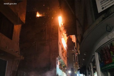 މާލޭގެ ގެއެއްގައި އަލިފާނުގެ ބޮޑު ހާދިސާއެއް