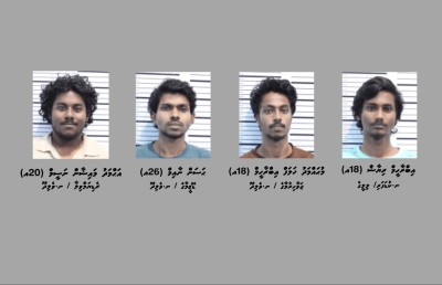 މަސްތުވާތަކެއްޗާ އެކު ހުޅުމާލެއިން ހަތަރު ޒުވާނަކު ހައްޔަރުކޮށްފި