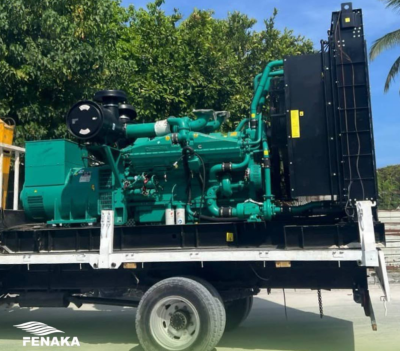 ކަރަންޓު މައްސަލަ ބޮޑުވެފައިވާ ކުޅުދުއްފުއްޓަށް ދެ ޖަނަރޭޓަރު ގެންގޮސްފި