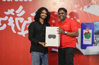 އުރީދޫގެ ހަދިޔާފޮށިން އިނާމު ލިބުނު ފަރާތްތަކަށް އިނާމު ހަވާލުކޮށްފި