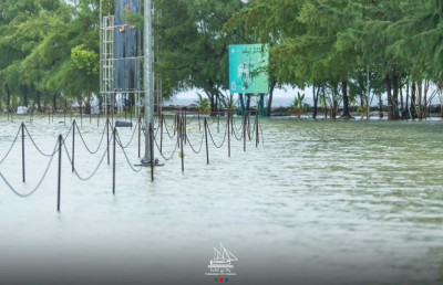 ތިނަދޫގައި ފެންބޮޑުވެ ބައެއް ގޭގެއަށް ފެން ވަދެ ގެއްލުން ވެއްޖެ