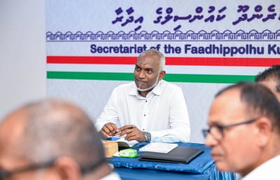 ދައުލަތަށް ގެއްލުން ނުވާ ގޮތަށް ޅޮއްސަލަފުށި އަތުލުމަށްފަހު ކުރެންދޫއަށް ދިނުމުގެ މަސައްކަތް އެބަކުރަން: ރައީސް