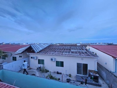 ވިއްސާރައިގައި ދިއްދޫގެ ހަ ގެއެެއްގެ ފުރާޅު އެއްލައިލާ، ބޮޑެތި ގެއްލުންތަކެއް