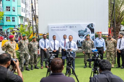 މާލޭގައި ފެންބޮޑުވުމުގެ މައްސަލަ ހައްލުކުރުމަށް ބޮޑު މަޝްރޫއެއް ފަށައިފި