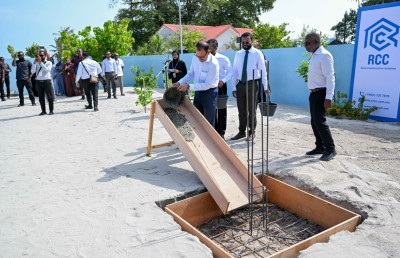 އޮޅުވެލިފުށިން 15 ހެކްޓަރު ބިން ހިއްކައި އިތުރު މަޝްރޫއުތަކެއް