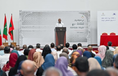 އިގްތިސާދީ އަނދަވަޅުން އަރައި ވަށައިޖެހޭ ތަރައްގީއެއް ގެނެވޭނެ: ރައީސް
