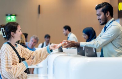 ވީއައިއޭގެ އާ ޓާމިނަލުން އެއާ އިންޑިއާއަށް ހިދުމަތް ދޭން ފަށައިފި