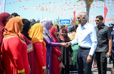 ހުޅުދު އާއި މީދު އިދާރީ ގޮތުން ވަކިކުރުމަކީ ރައްޔިތުން އުއްމީދުކުރާ ތަރައްގީގެ ފެށުން: ރައީސް