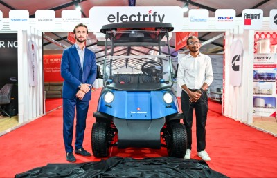 ޓޮނީނޯ ލެމްބޯގިނީ އިލެކްޓްރިކް ގޮލްފް ކާޓް ރާއްޖެއަަށް