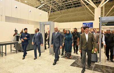 ހަނިމާދޫ އެއާޕޯޓަކީ ރާއްޖެ-އިންޑިއާގެ ގުޅުމަށް ލިބުނު ކުރިއެރުމެއް: ނައިޑޫ